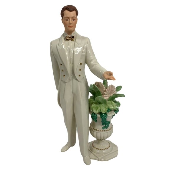LENOX Shall We Dance Gentleman Figurine w/ Box and Papers Thailand - Picture 4 of 11